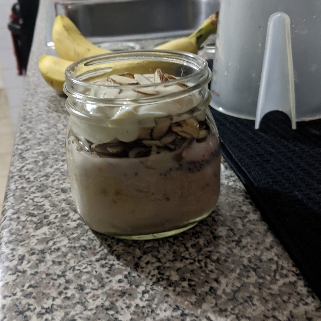 Bannana Peanut Butter Oatmeal