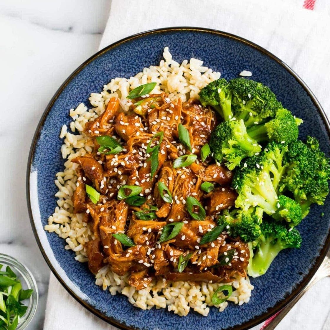 Honey Sesame chicken (freezer, slow/pressure cooker)
