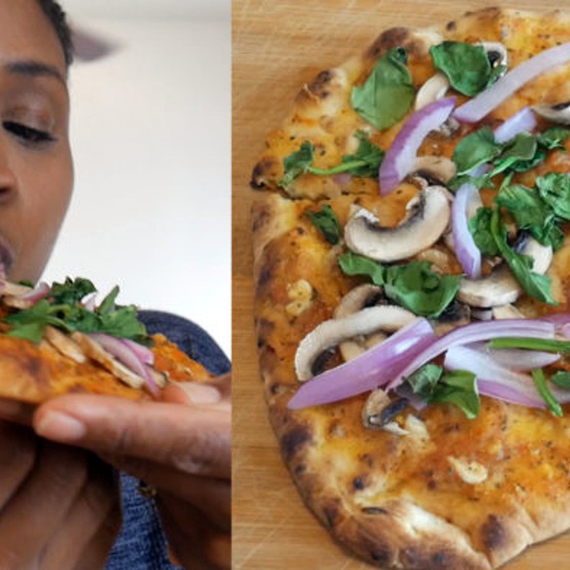 Naan Bread Pizza for Weight Loss | With Homemade Pizza Sauce
