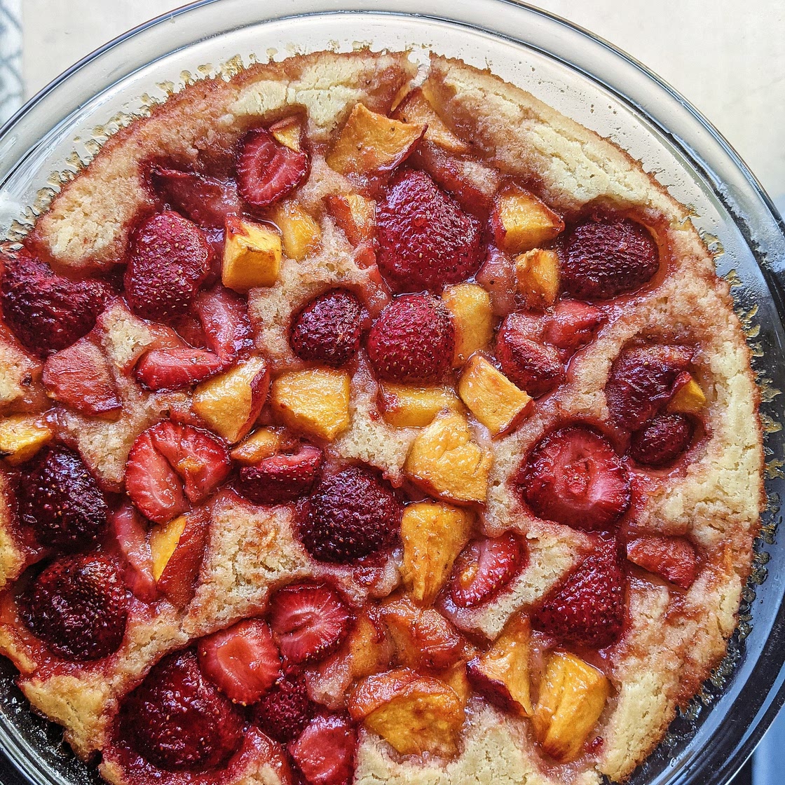 Strawberry Spoon Cake