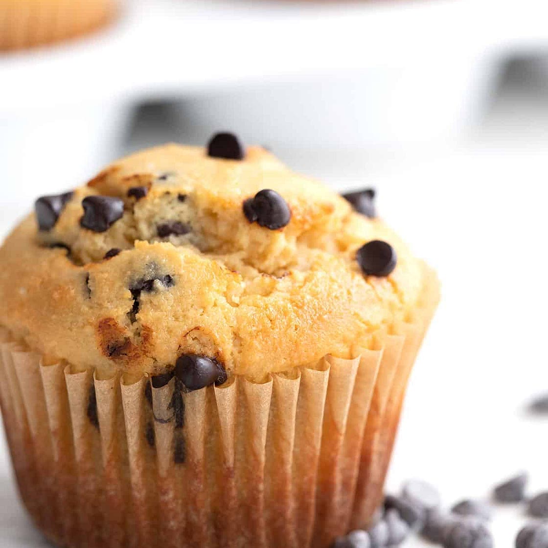 Keto Chocolate Chip Muffins