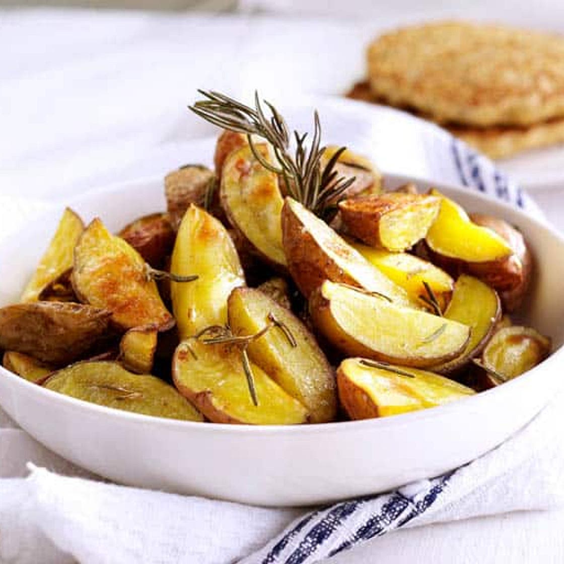 Vegan Roasted Potatoes with Rosemary