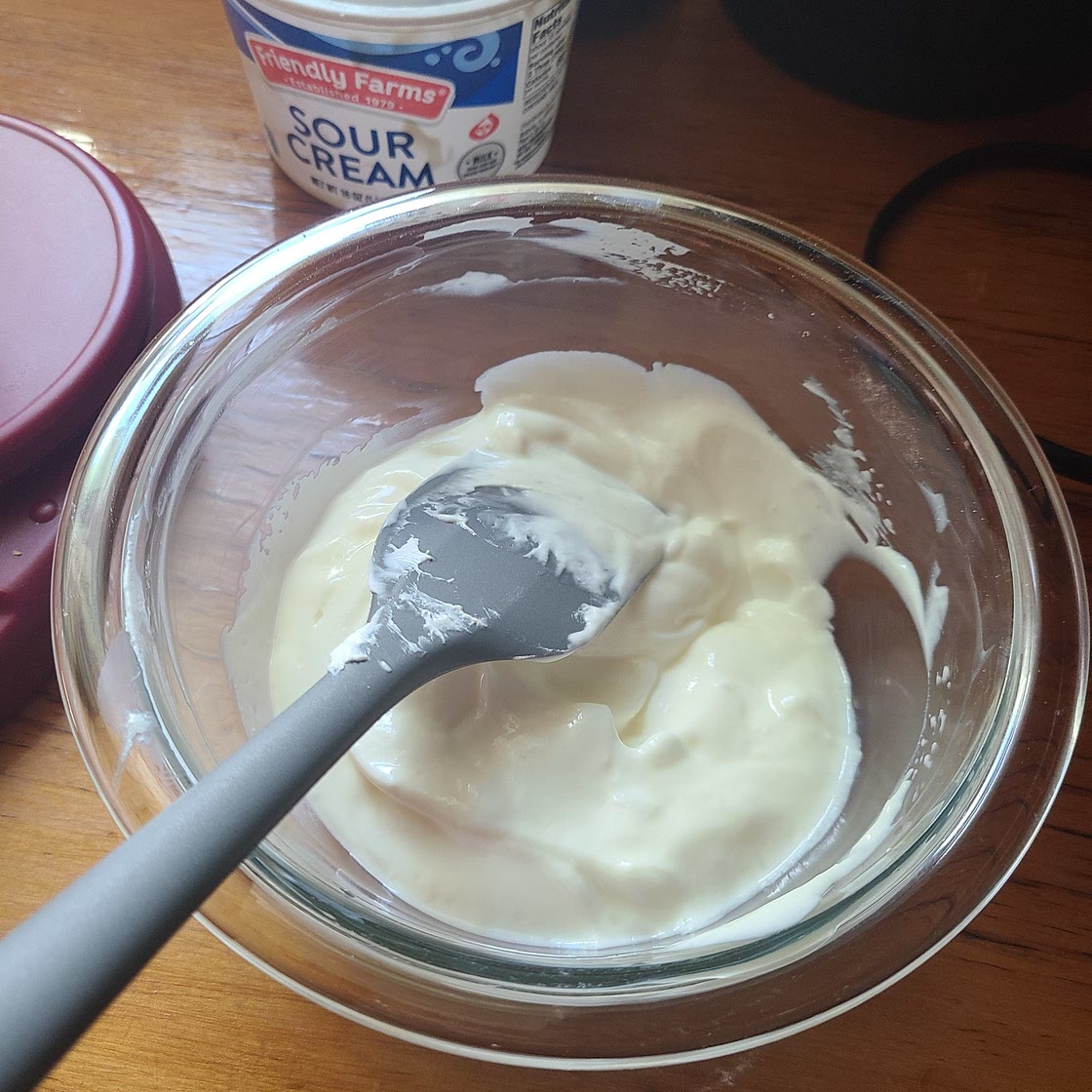 Sour Cream Fruit Dip