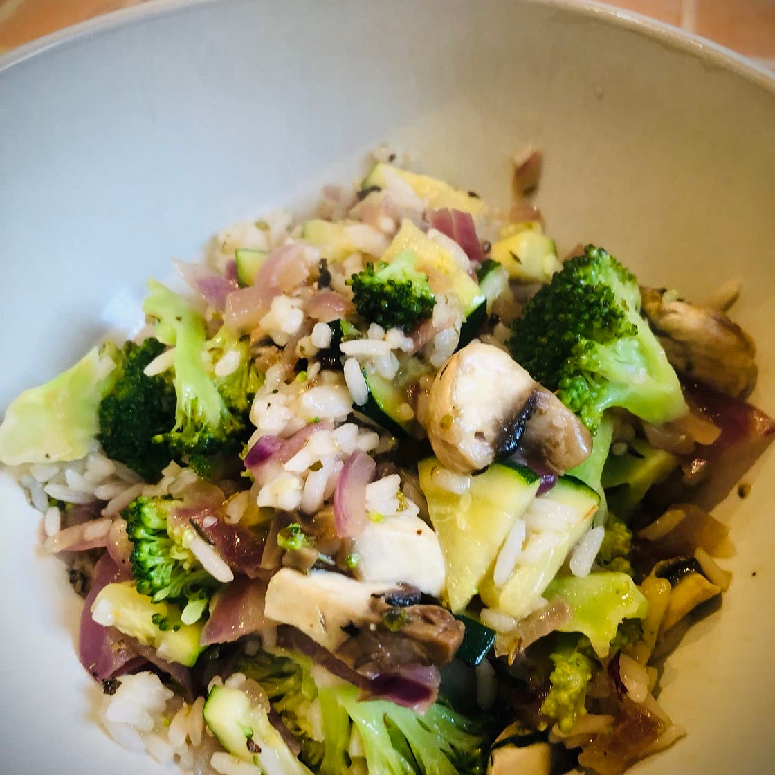 Vegetable rice