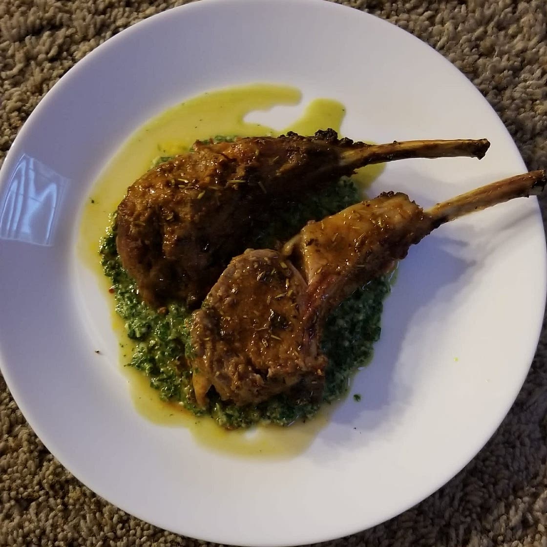 Chimichurri Lamb Chops