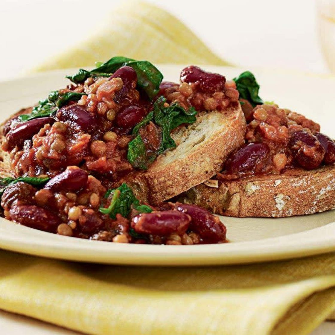 BRK Chilli beans on toast