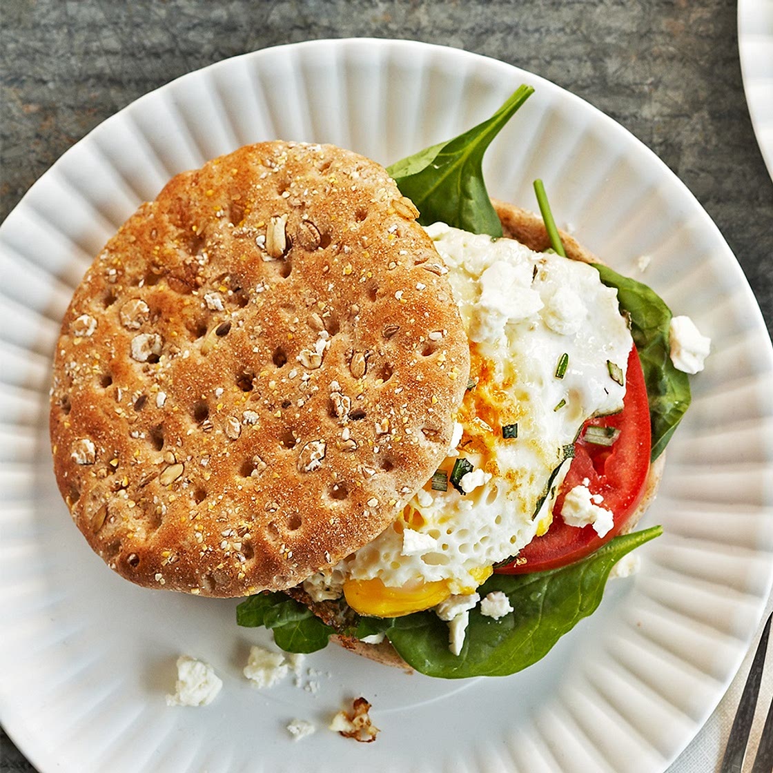 Mediterranean Breakfast Sandwiches