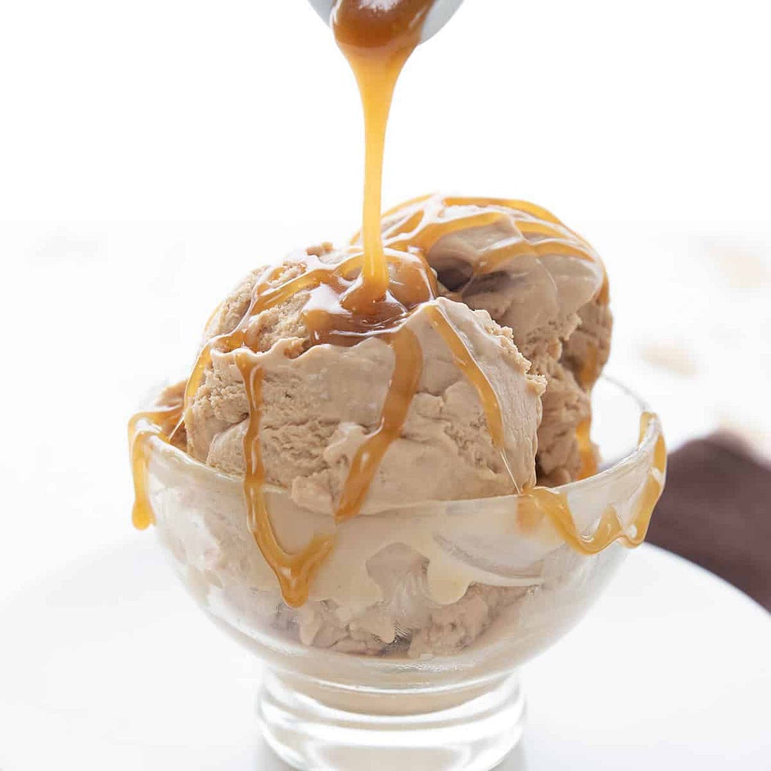 Keto Salted Caramel Ice Cream