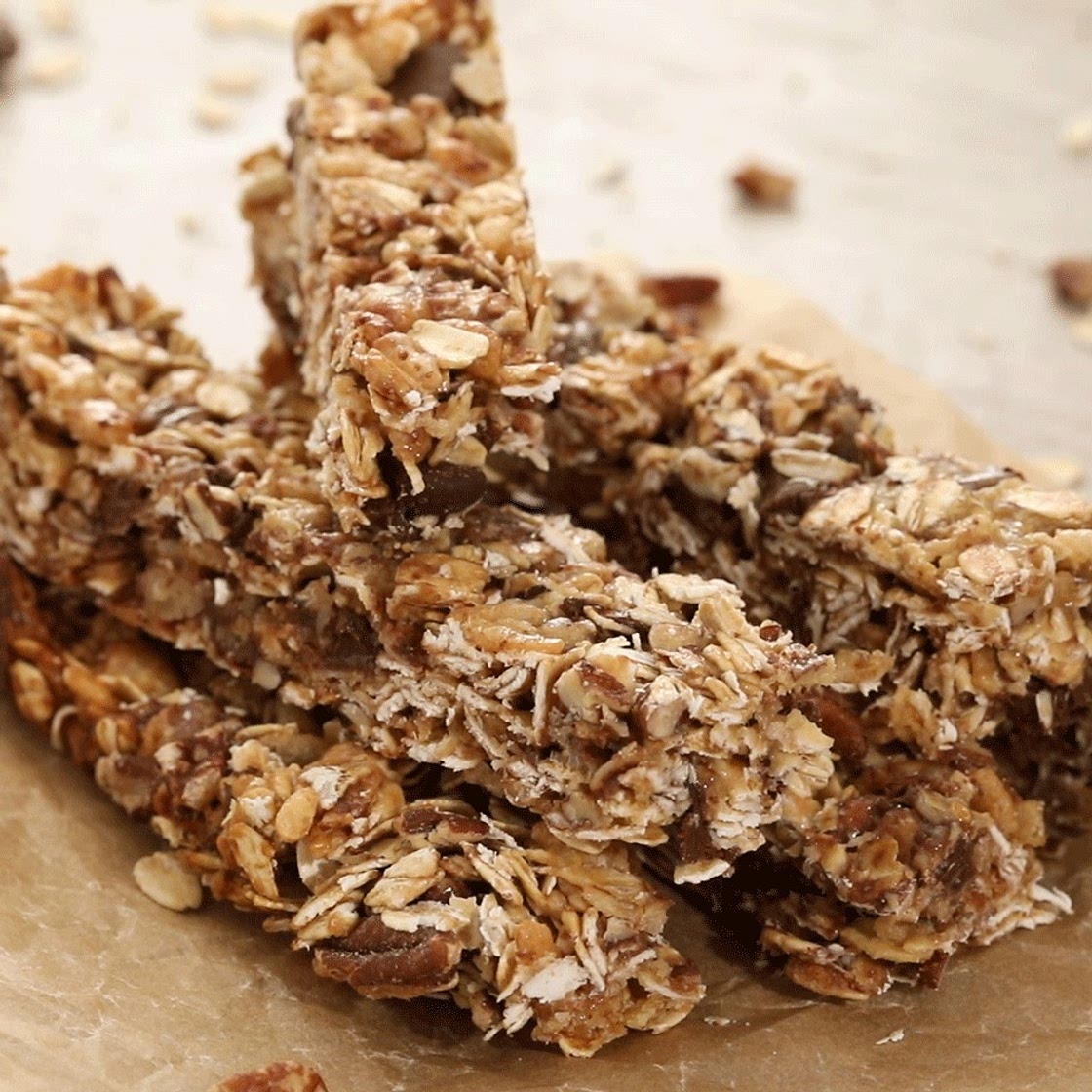 Oatmeal Chocolate Chip Granola Bars