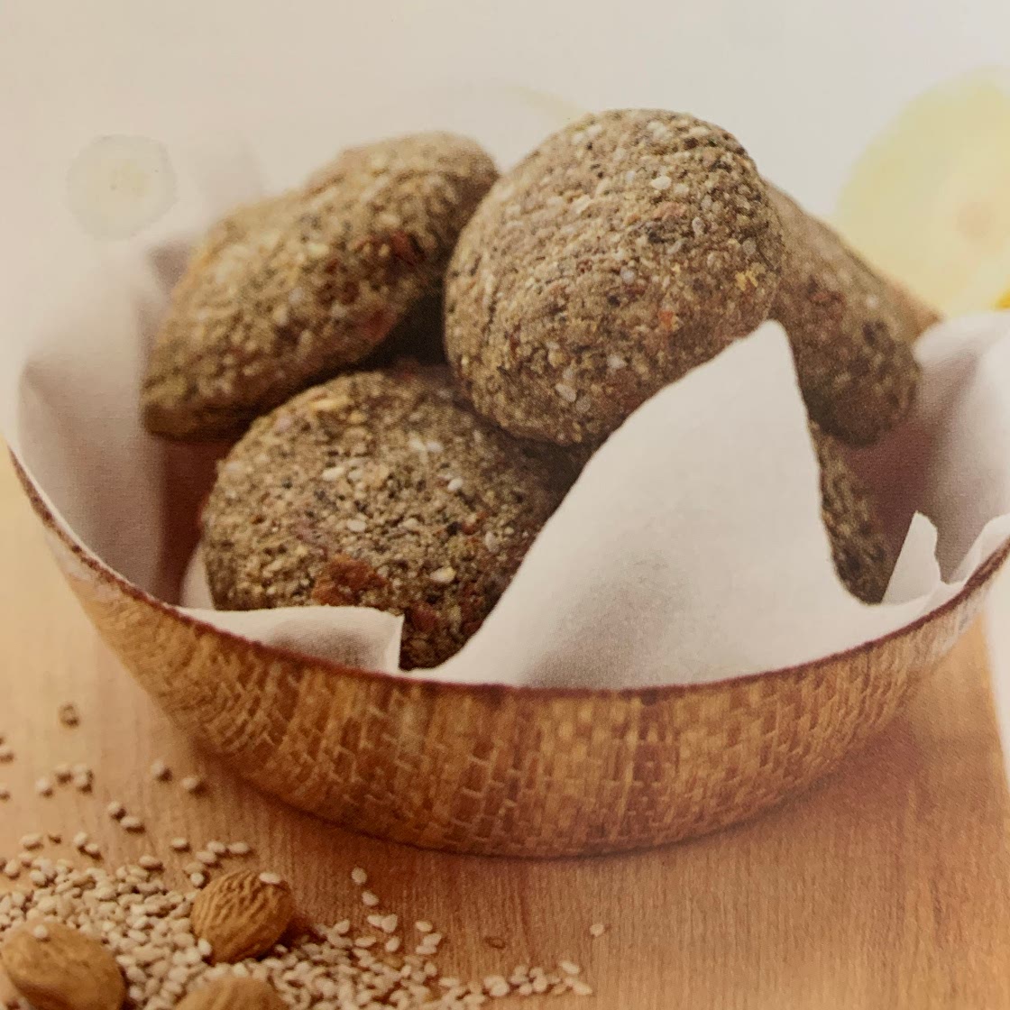Raw vegan falafels