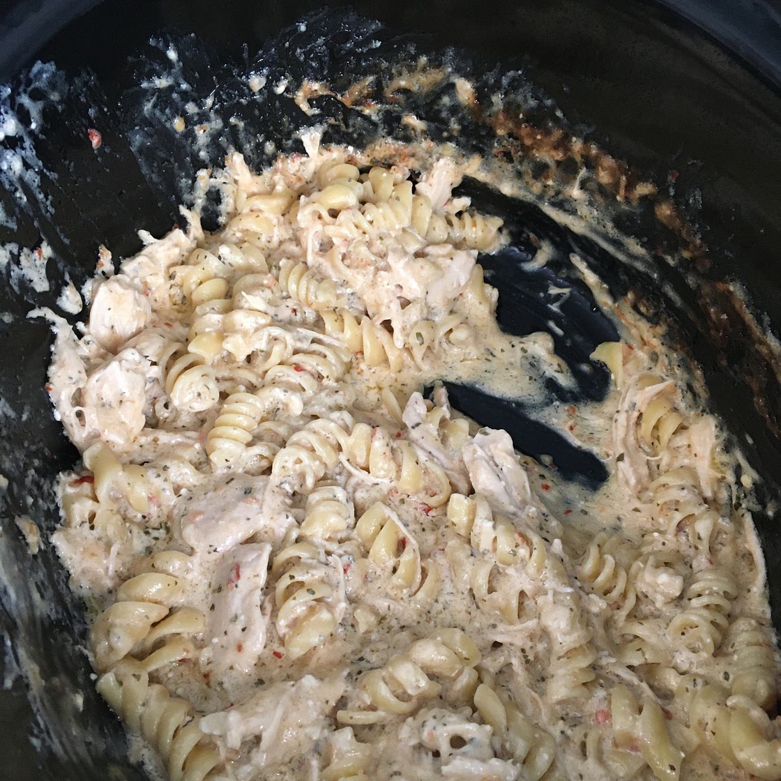 Garlic Parmesan Chicken Pasta