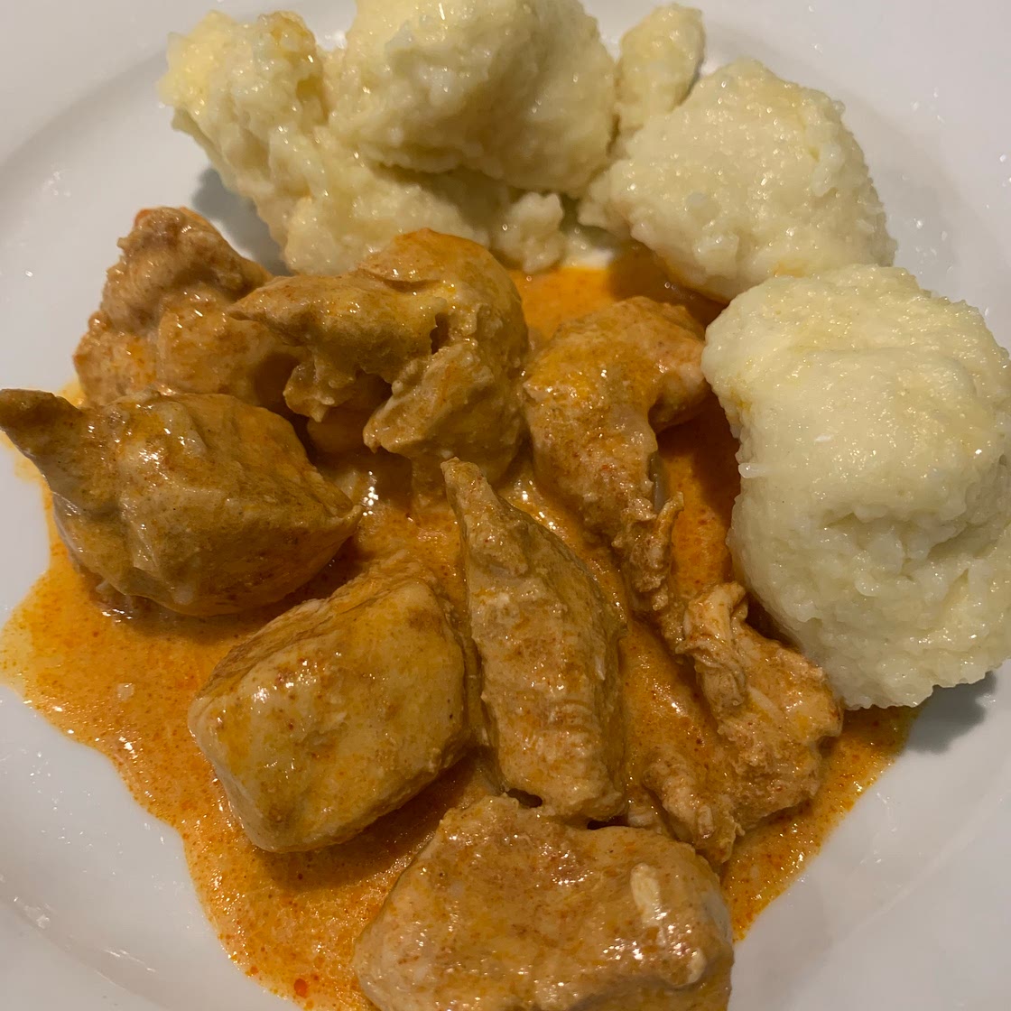 Grandma’s Chicken Paprikas & Nockerl