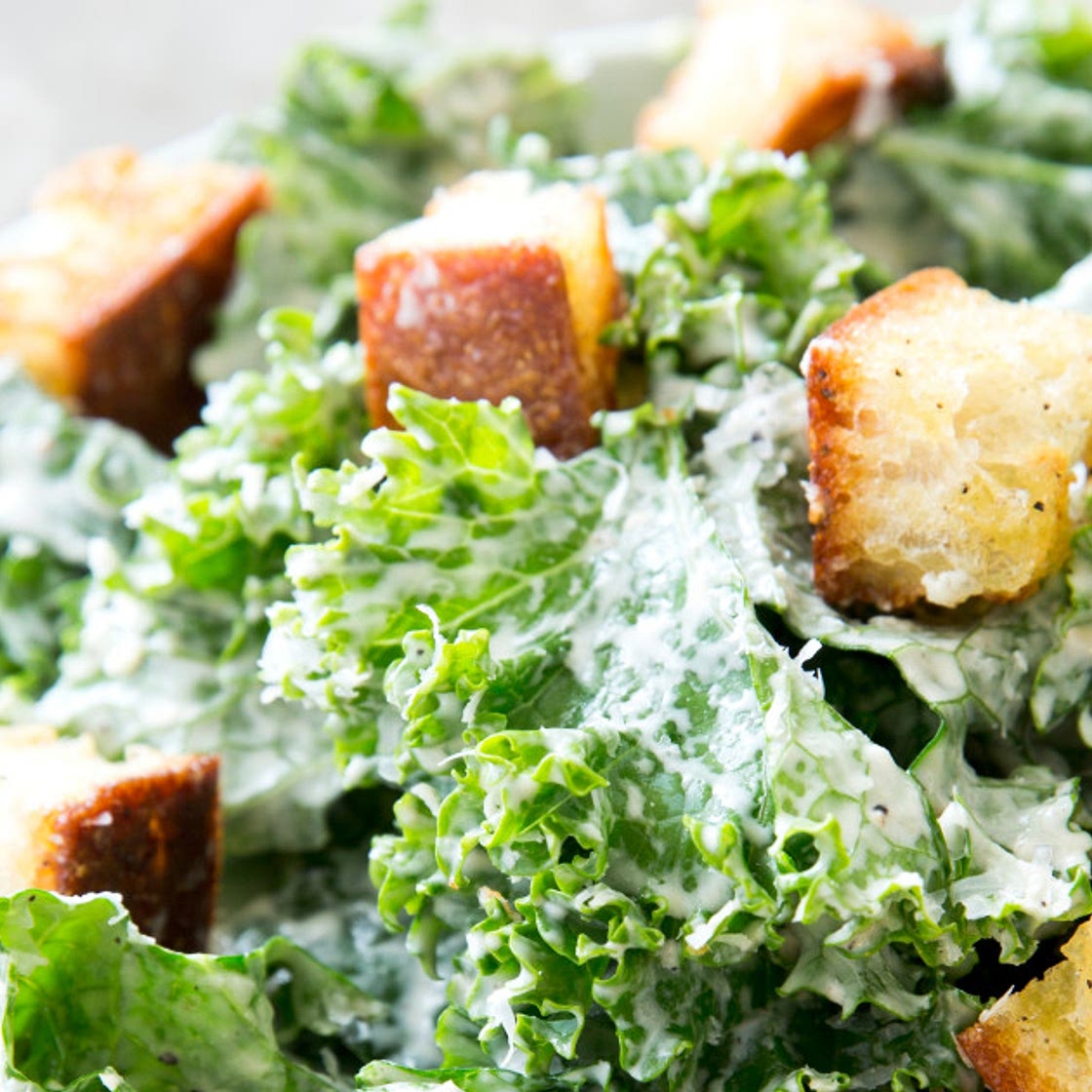 Kale Caesar Salad