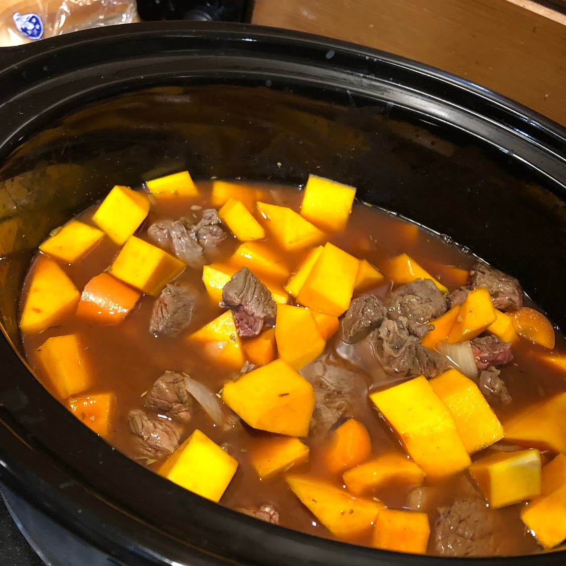 Slow-cooker beef stew