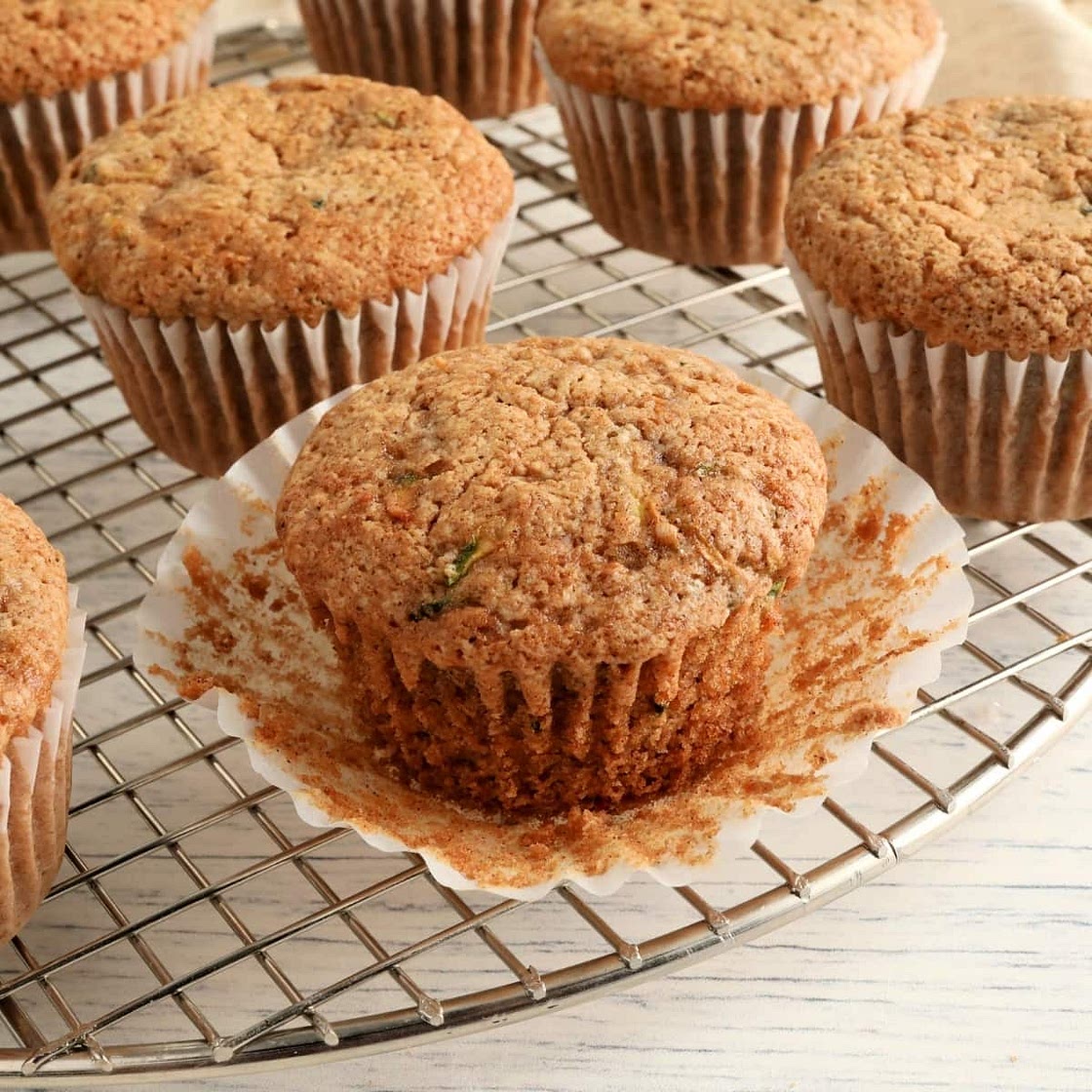 Easy Gluten-Free Zucchini Muffins {Dairy-Free}