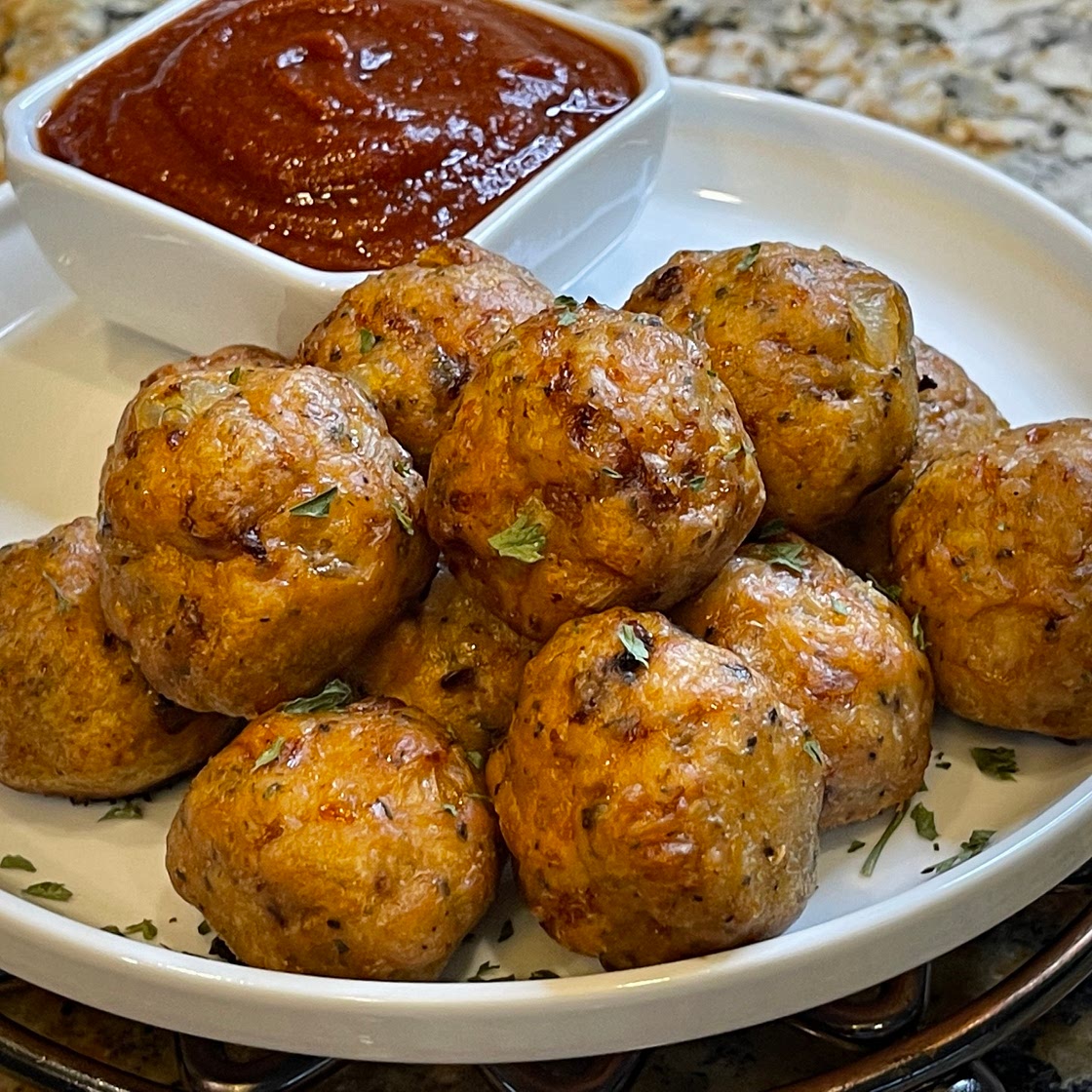 Smoky Spicy Keto Chicken Meatballs