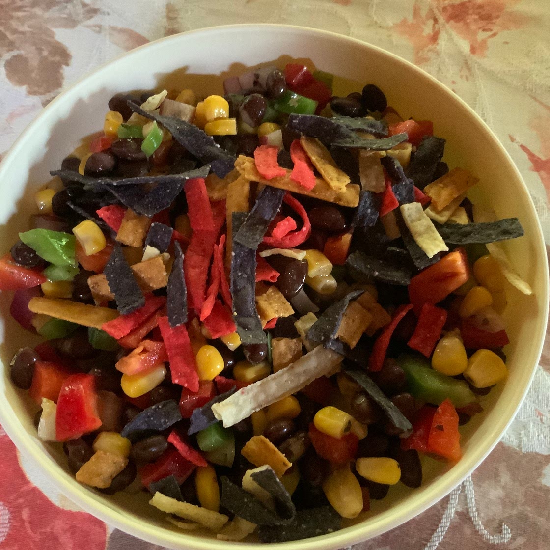 Bean and corn salad