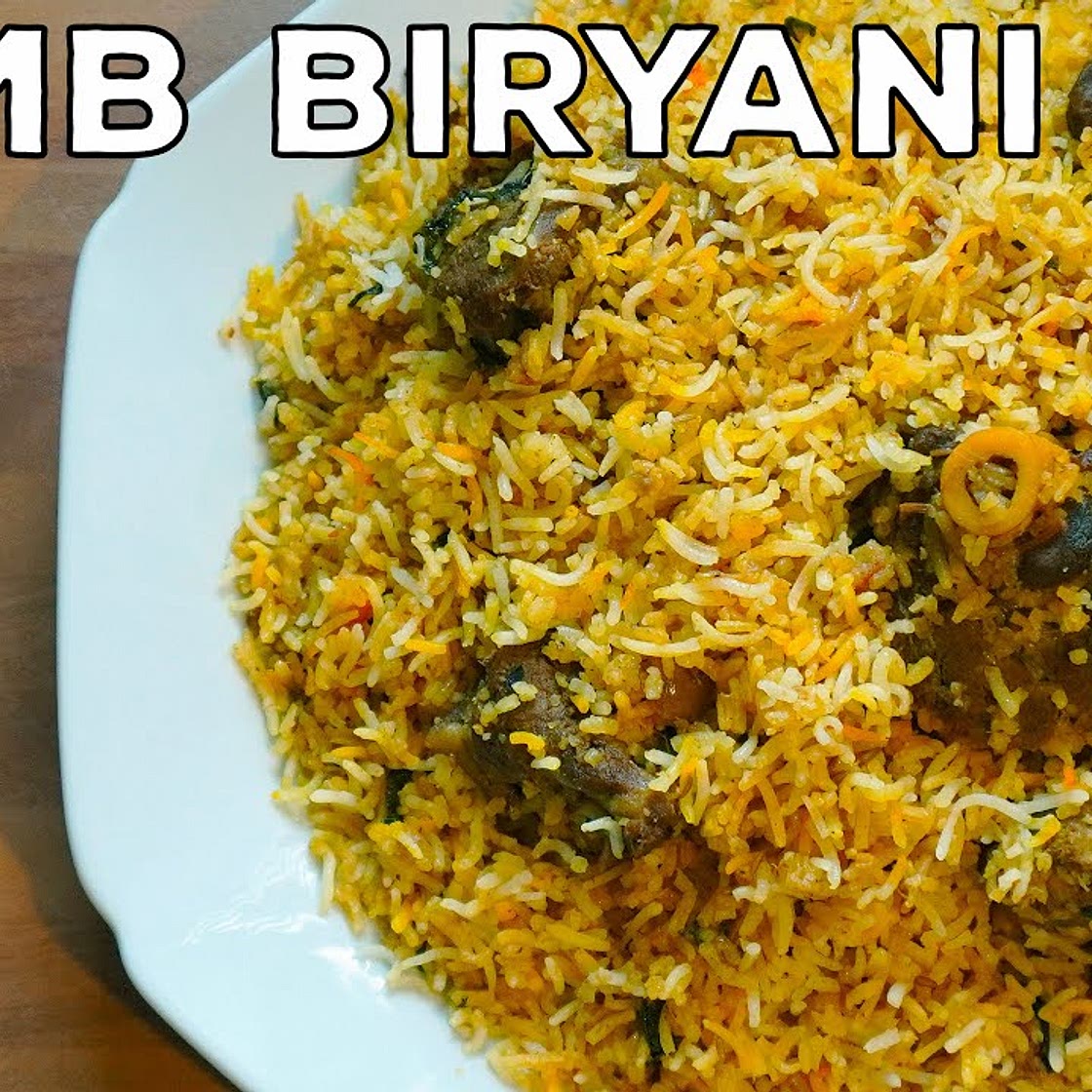 Homemade Lamb Biryani | Lamb Biryani Recipe | DIY | Pakistani Lamb Biryani Recipe