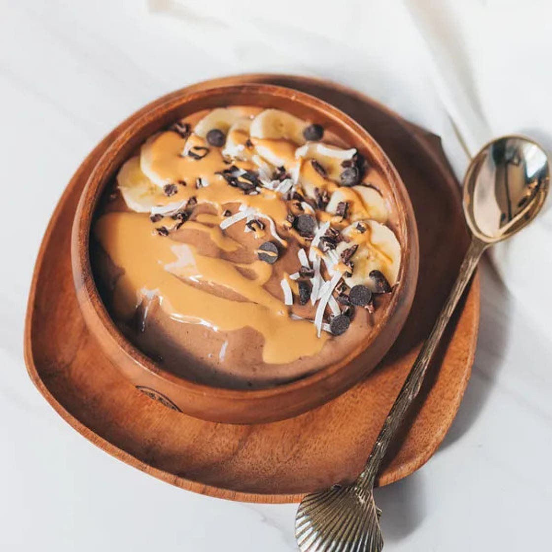 Chocolate Protein Smoothie Bowl