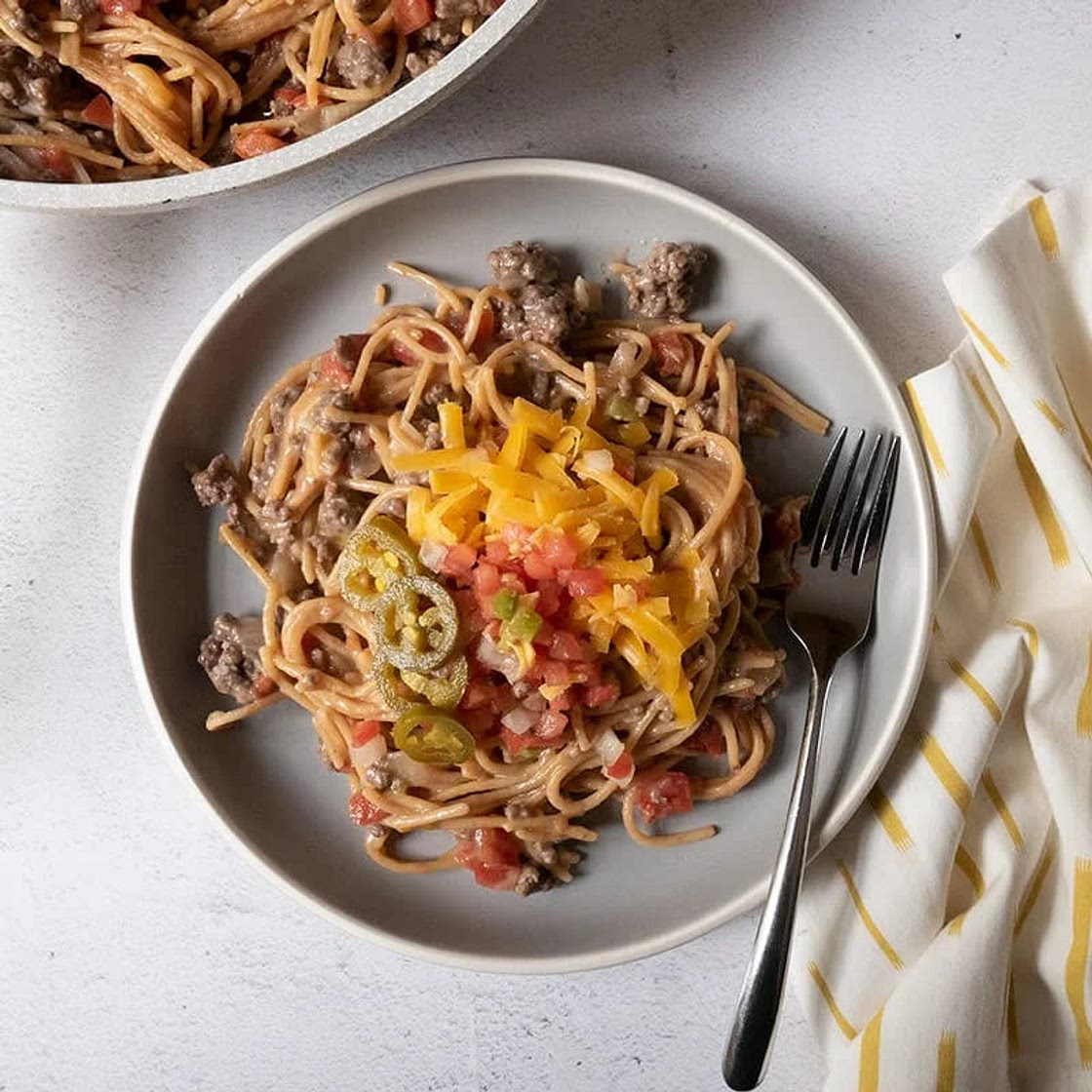 One-pot taco pasta