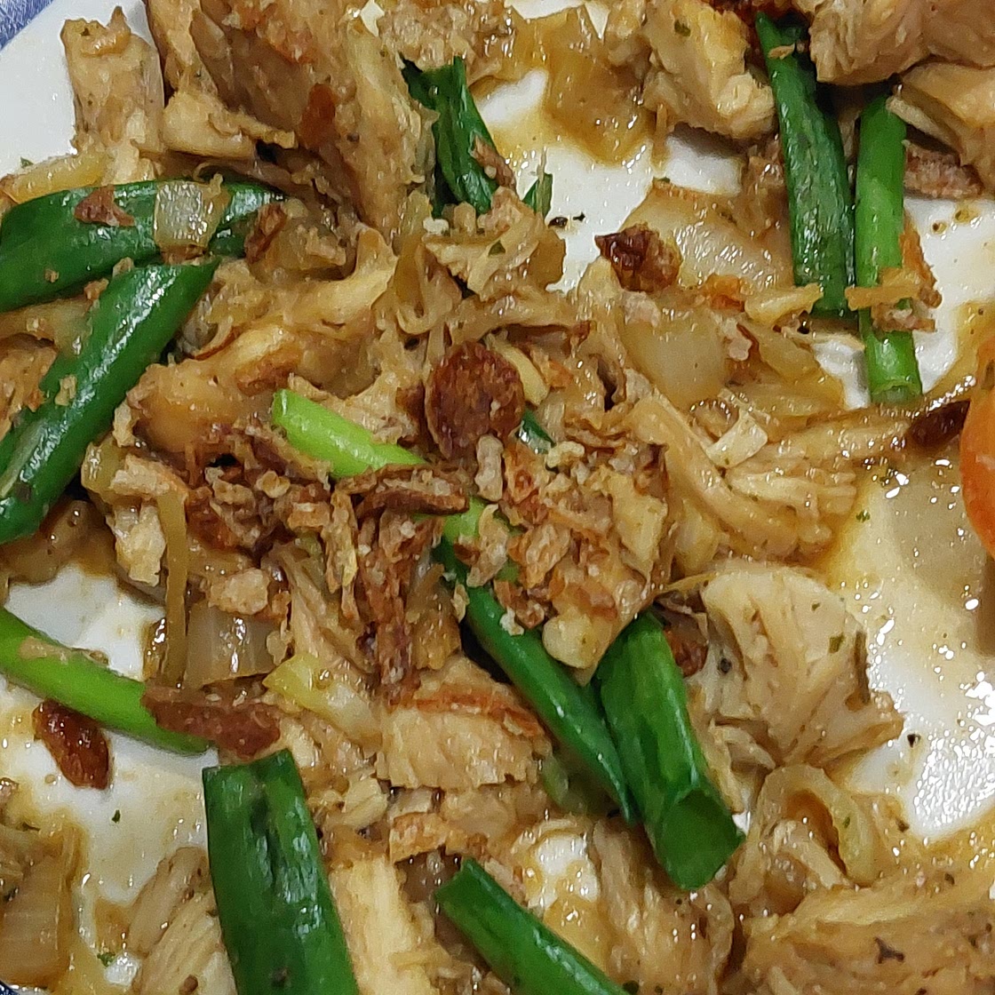 Teriyaki Chicken fillet, sous vide then pan-fried