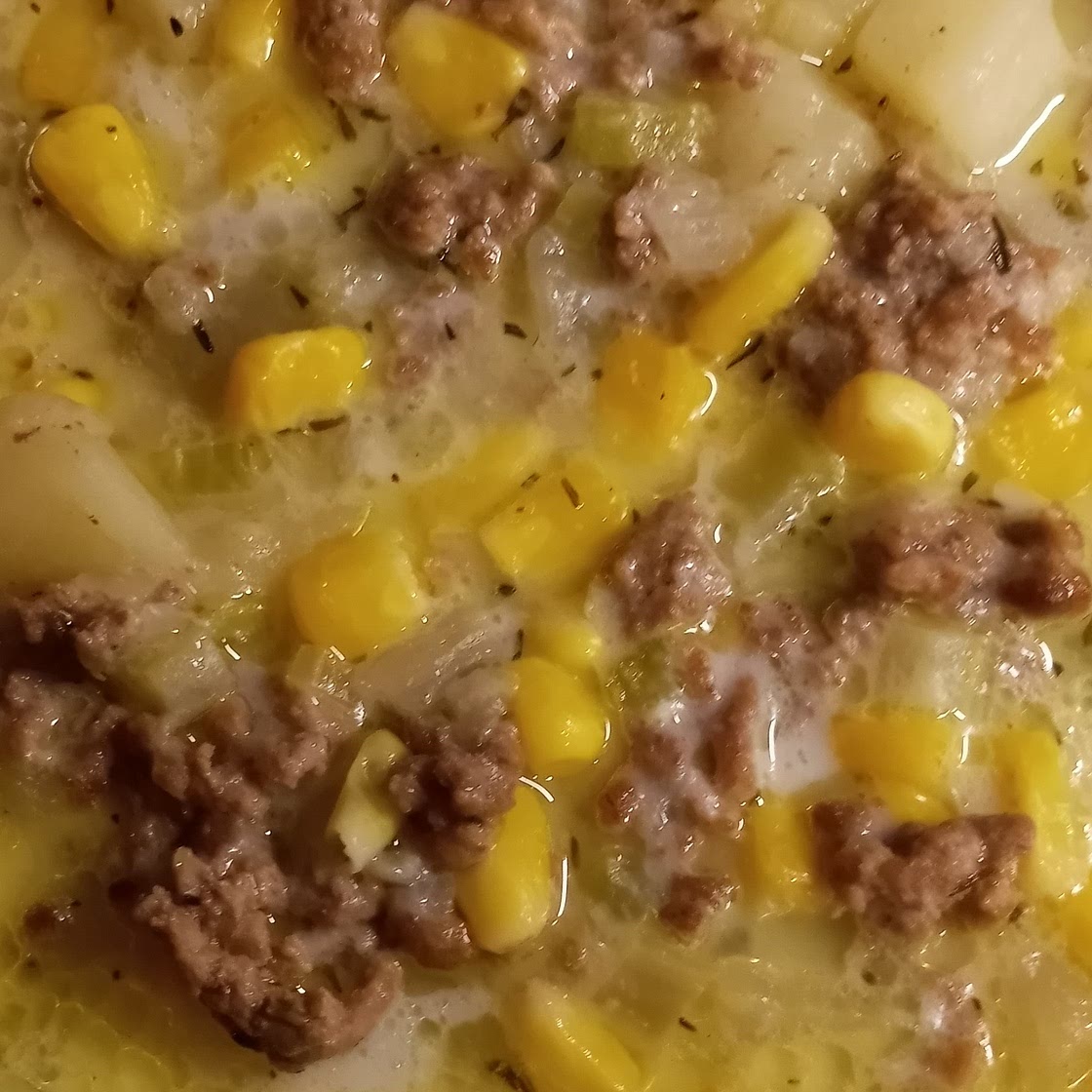 Beef and Corn Chowder
