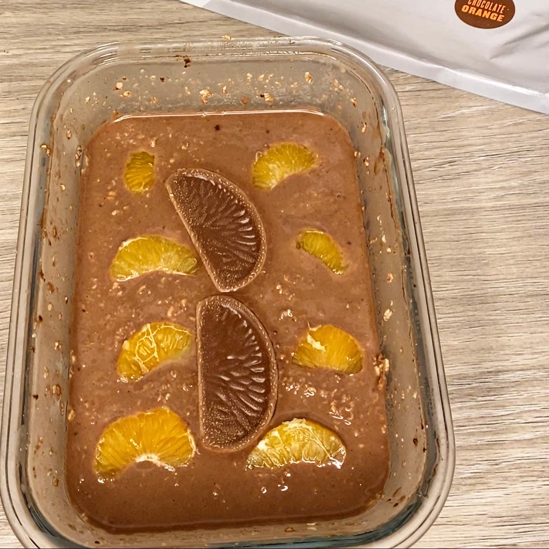Chocolate Orange Overnight Oats