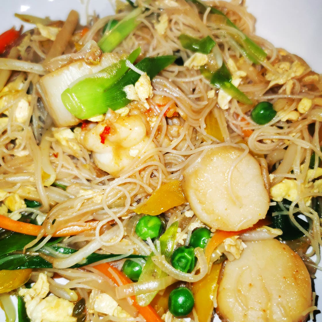 Singapore Noodles with Prawn