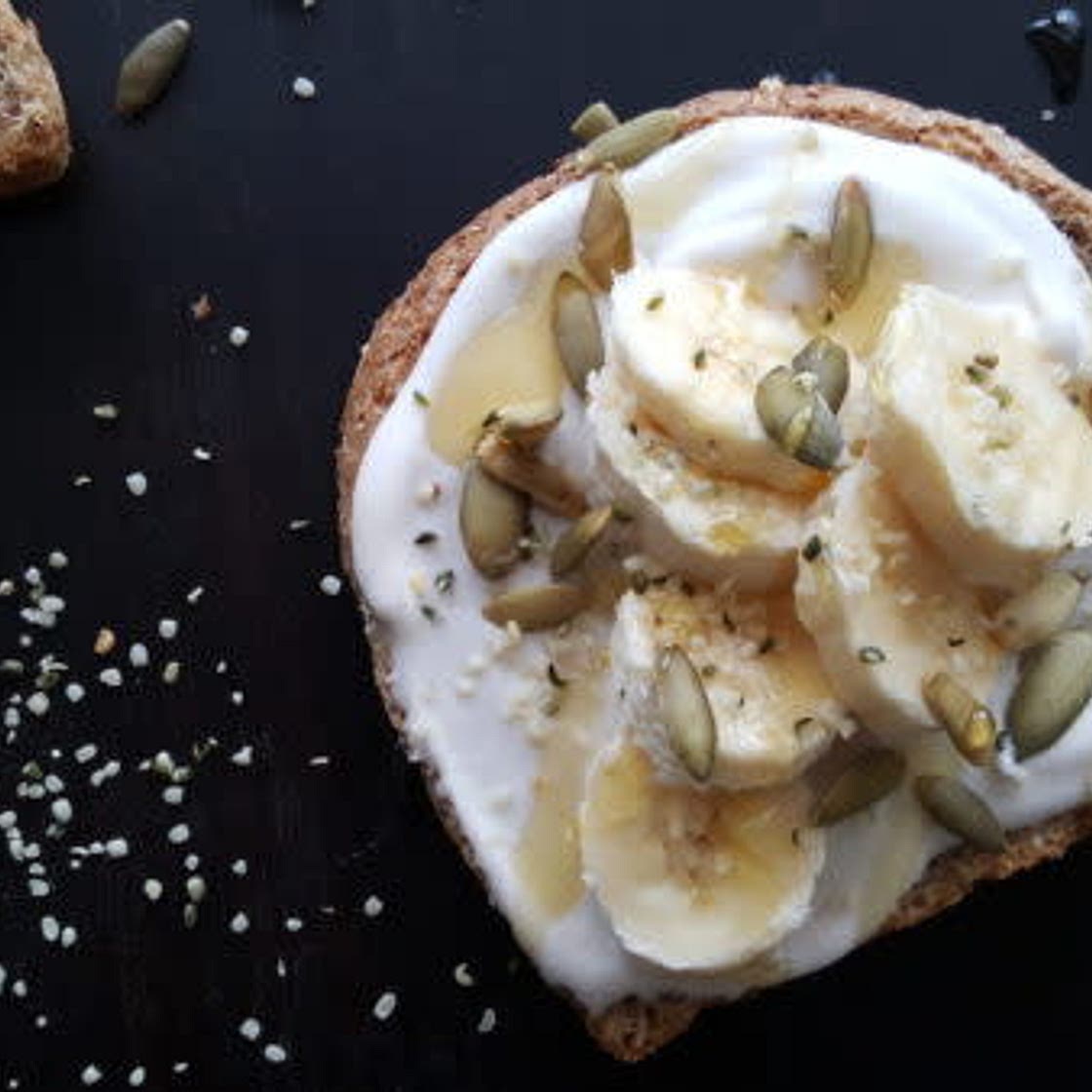 Vanilla Banana Pumpkin Toast
