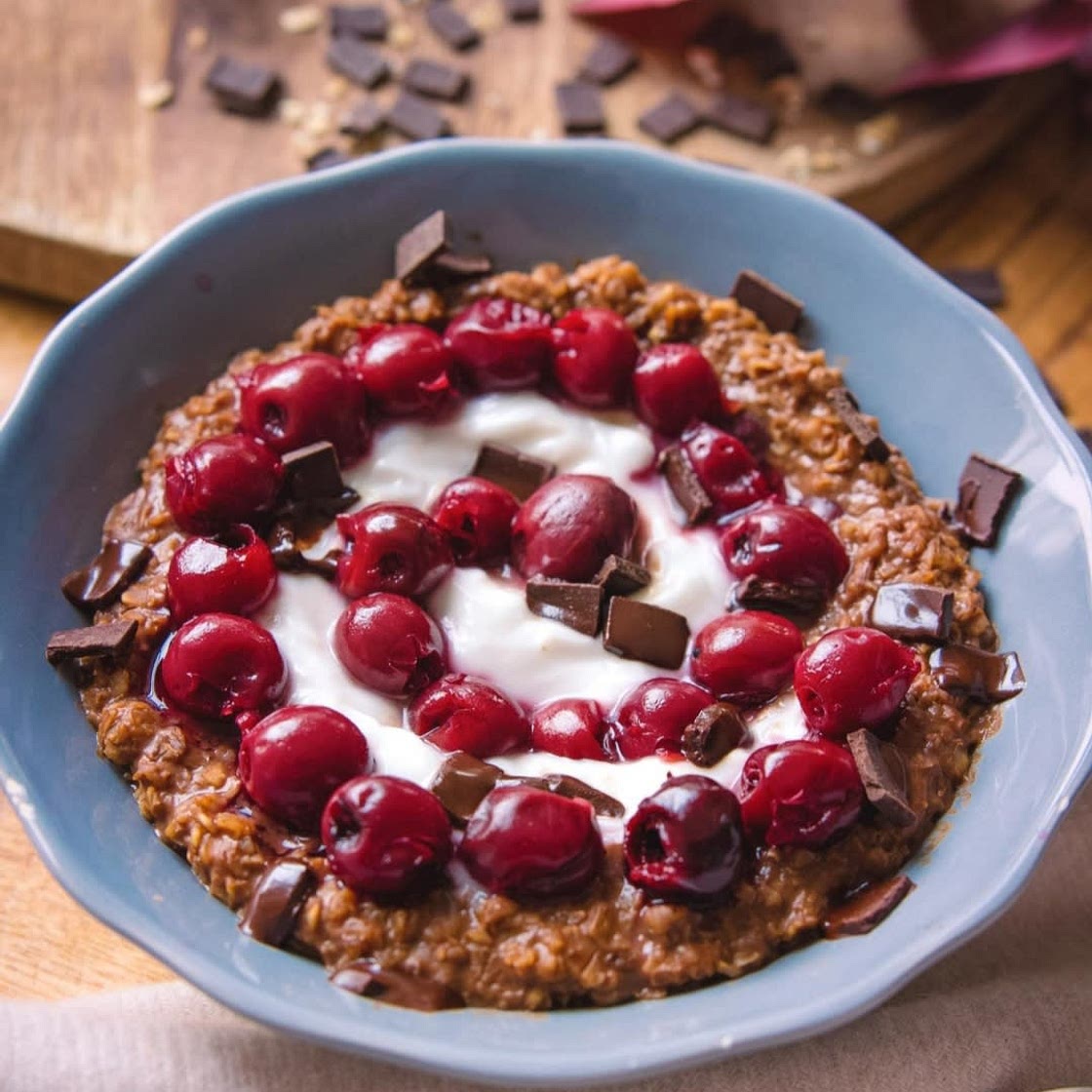 Schwarzwälder Kirsch Porridge