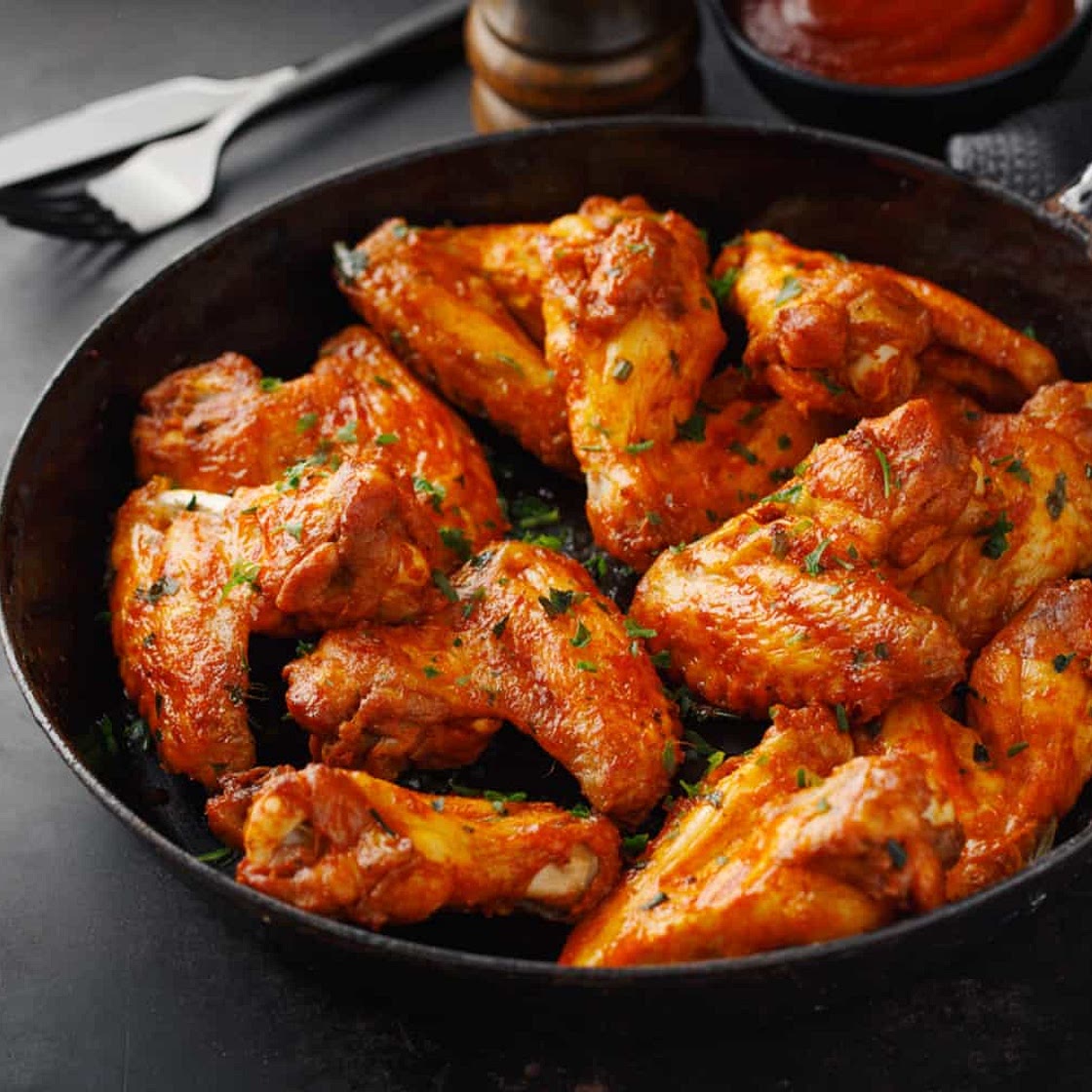 Easy Sticky Chicken Wings