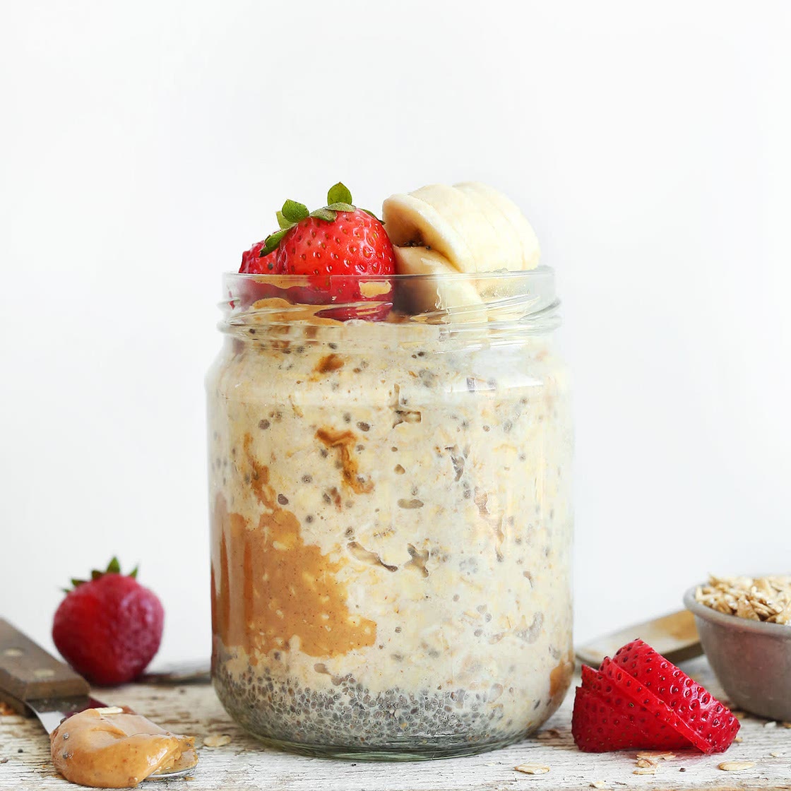 Peanut Butter Overnight Oats