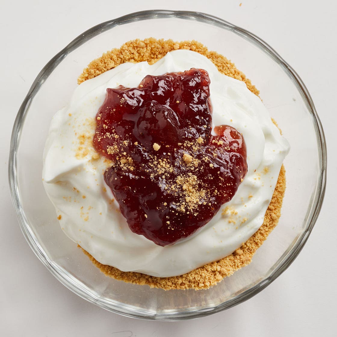 Quick Strawberry "Cheesecake"