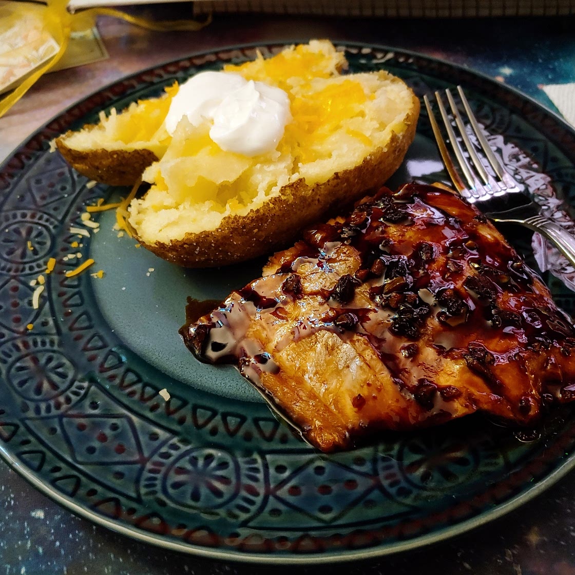 Honey Soy Glazed Salmon