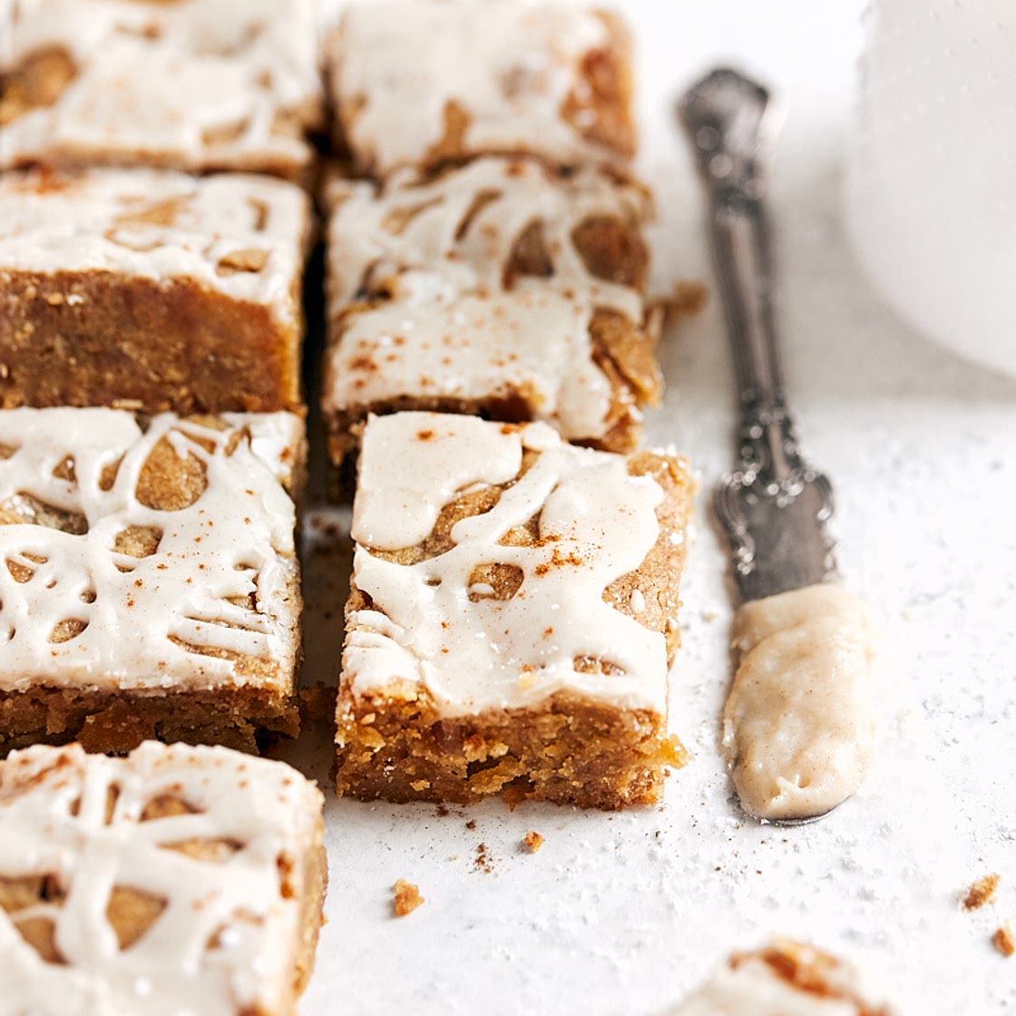 Brown Butter Apple Blondies