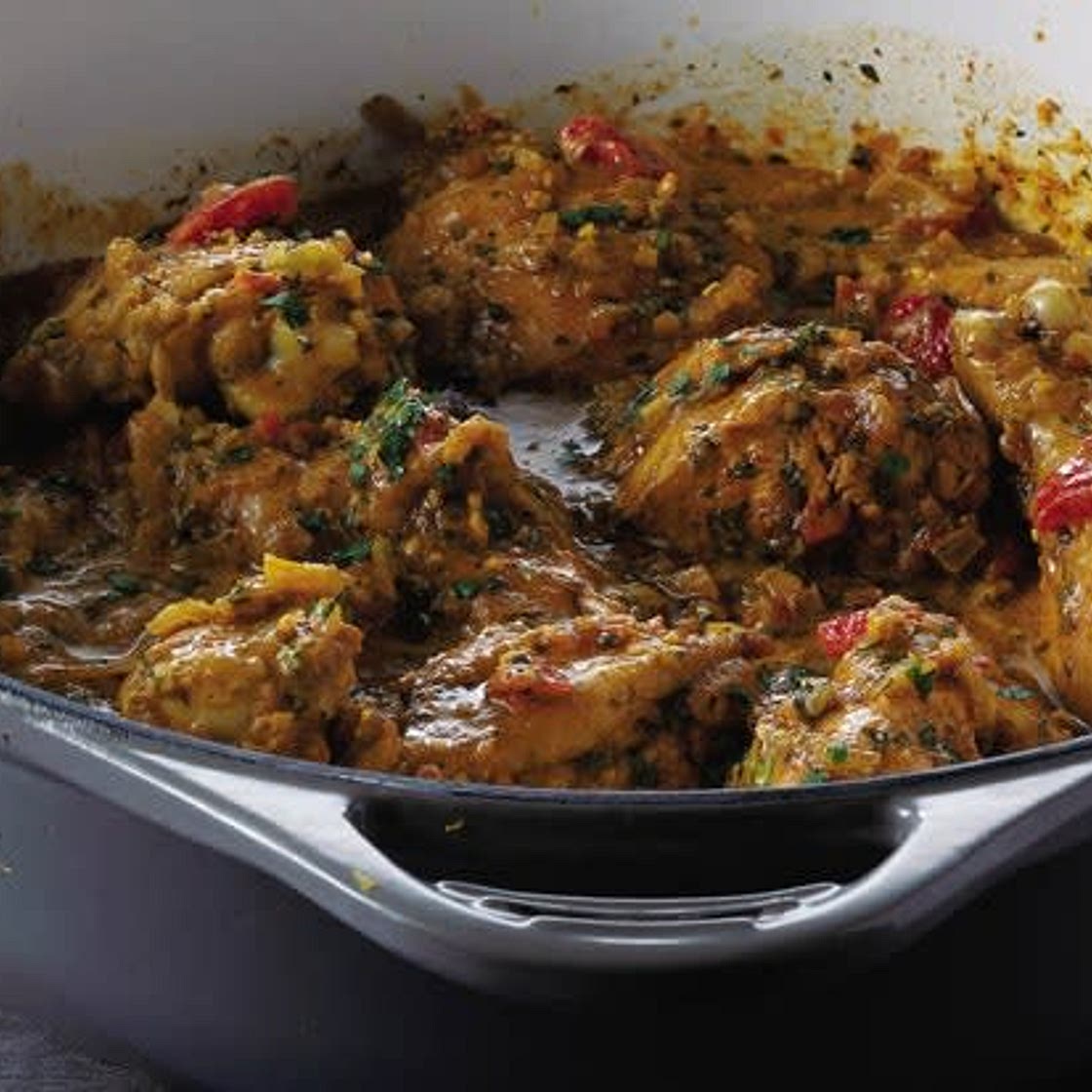 Curried chicken with cashews