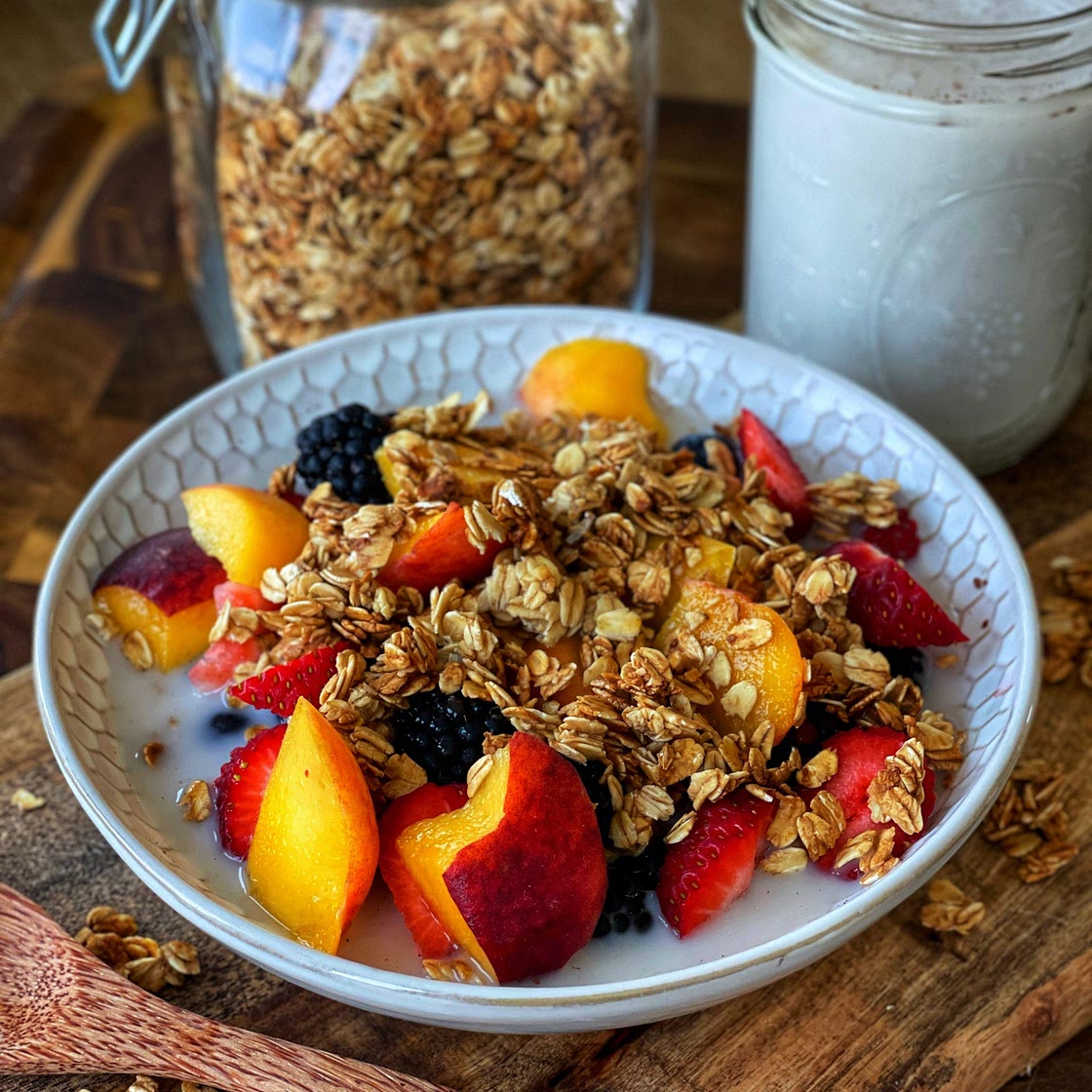 Weight Loss Friendly Granola | Plantiful Kiki