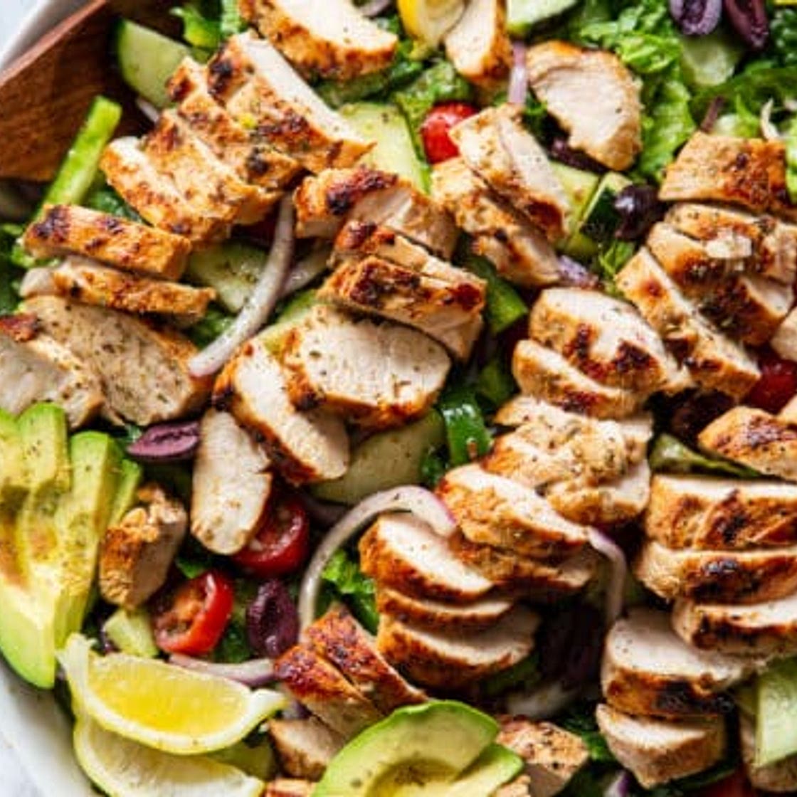 Greek Chicken Salad {Paleo, Whole30, Keto}