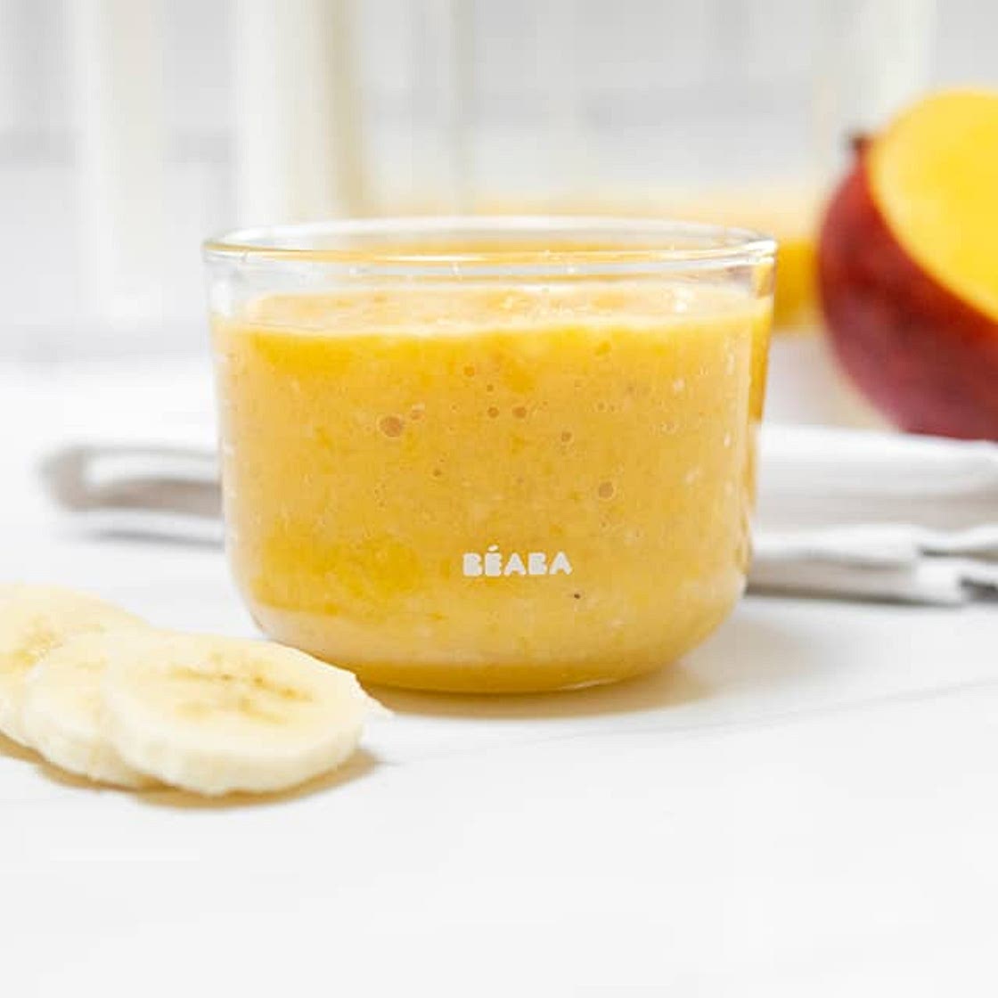 Mango Banana Coconut Milk Puree