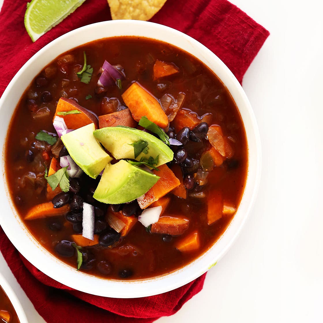 Sweet Potato Black Bean Chili