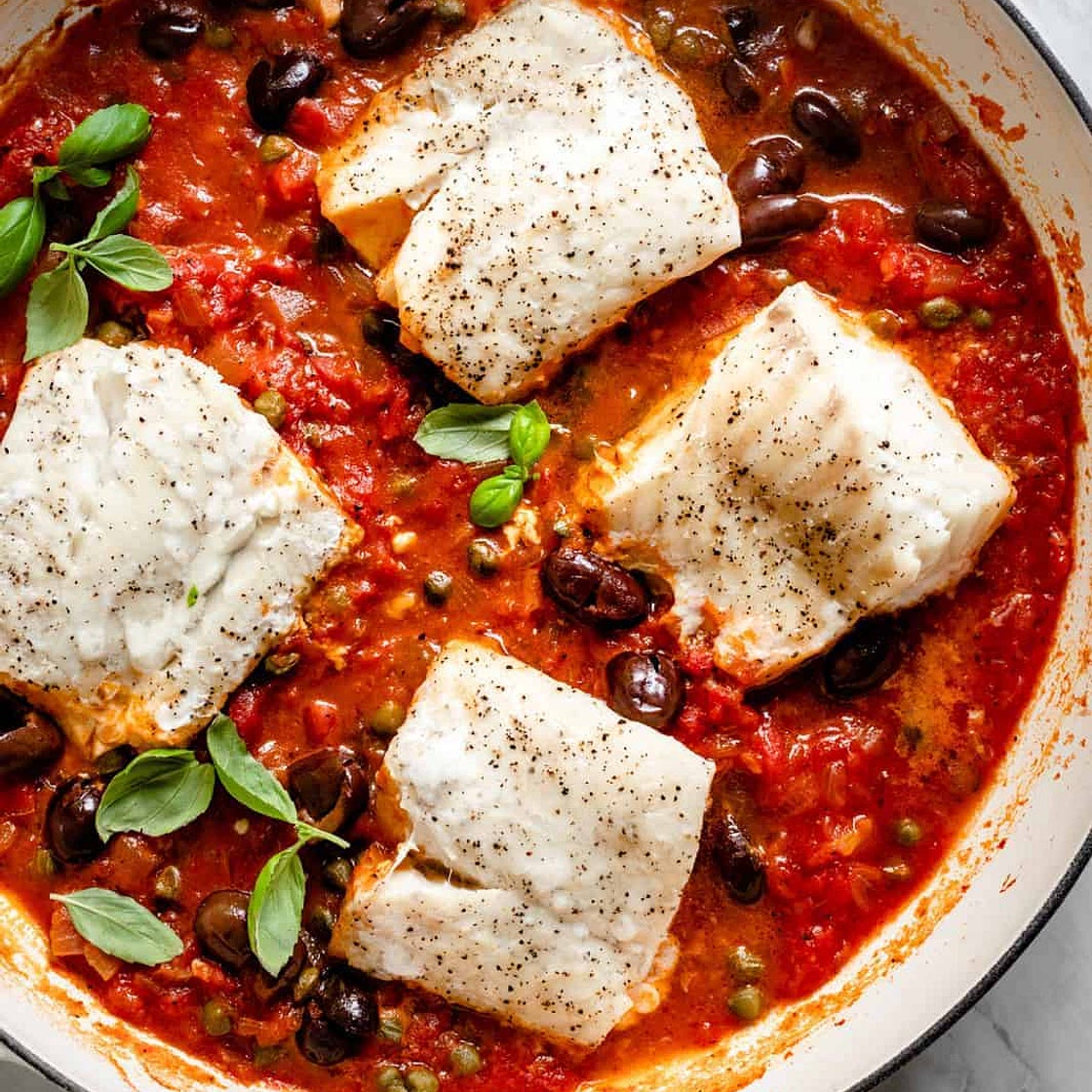 Tomato Poached Fish