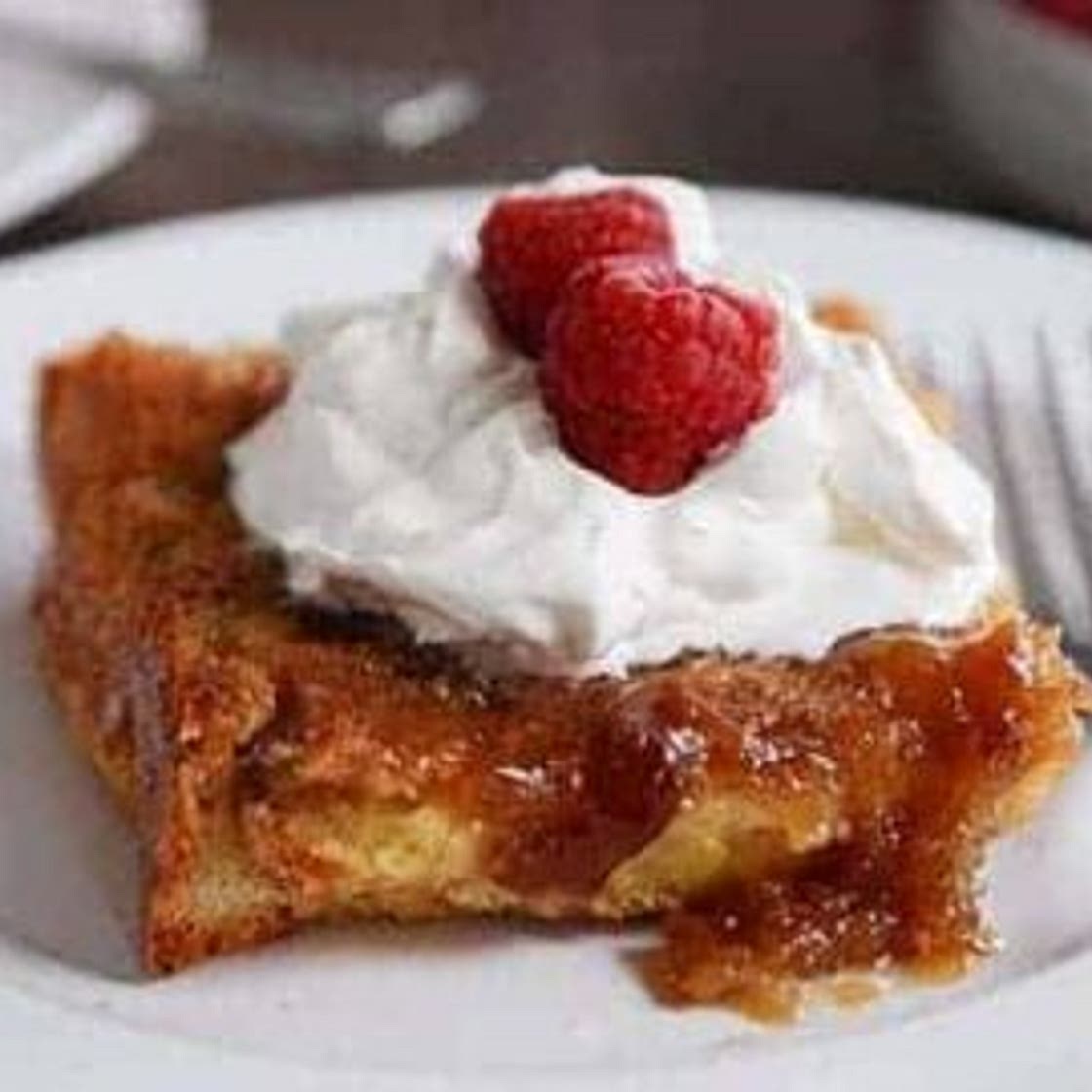 Overnight Creme Brûlée French Toast Bake