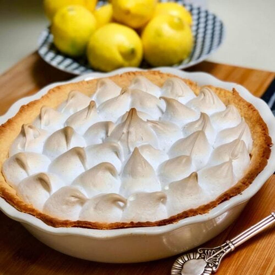 World's Best Vegan Lemon Meringue Pie