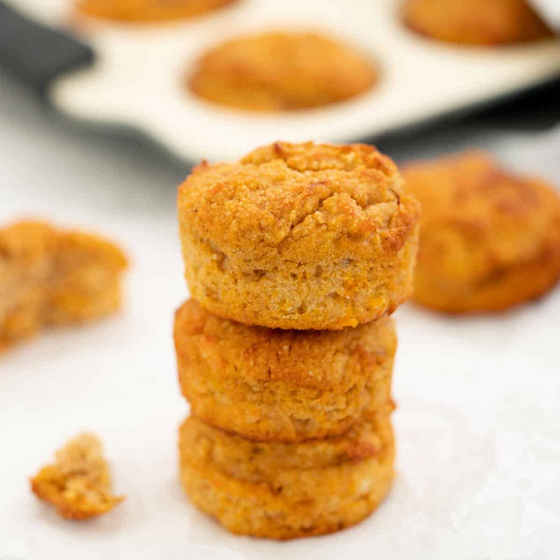 Flourless Sweet Potato Mufiins