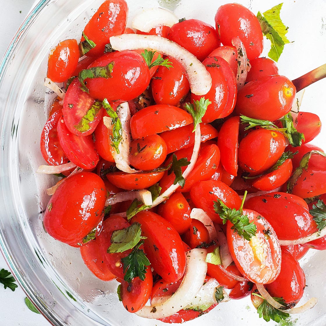 Basic Tomato & Balsamic Salad