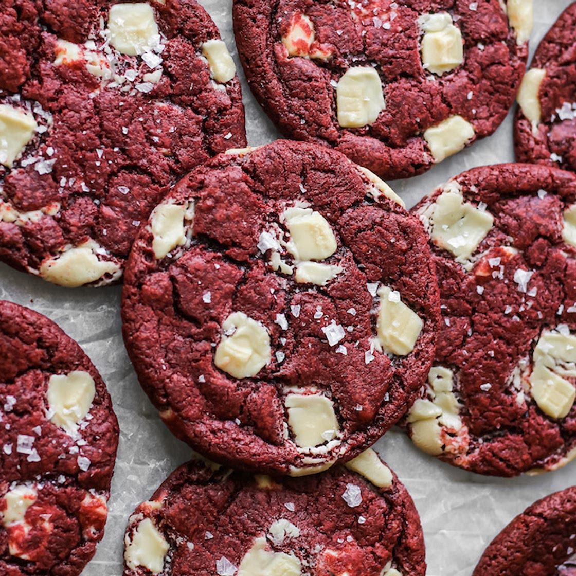 Vegan Red Velvet Cookies