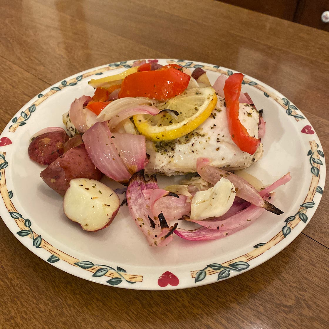Lemony Mediterranean Chicken