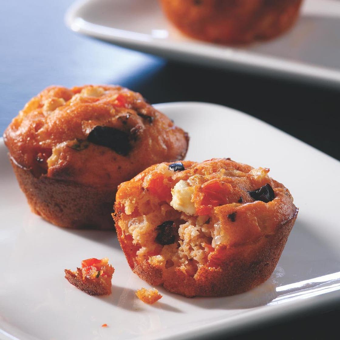 Mini Greek Pizza Muffins