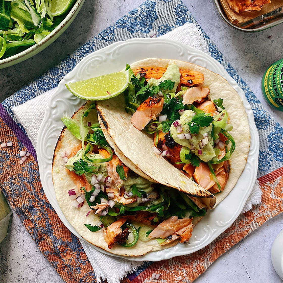 Salmon Tacos