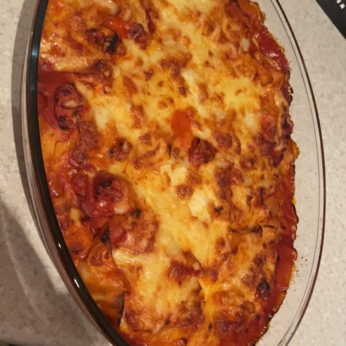 Chicken & Bacon Pasta Bake